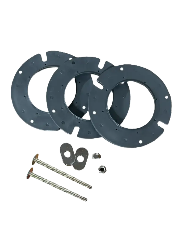 Closet Flange Extension Kit CF100A (Black) No caulk