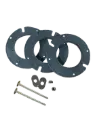 Closet Flange Extension Kit CF100A (Black) No caulk
