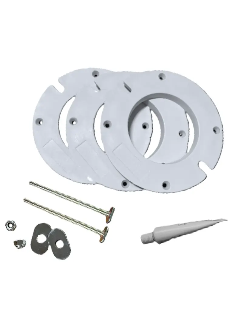 Closet Flange Extension Kit CF300P (White) w/caulk