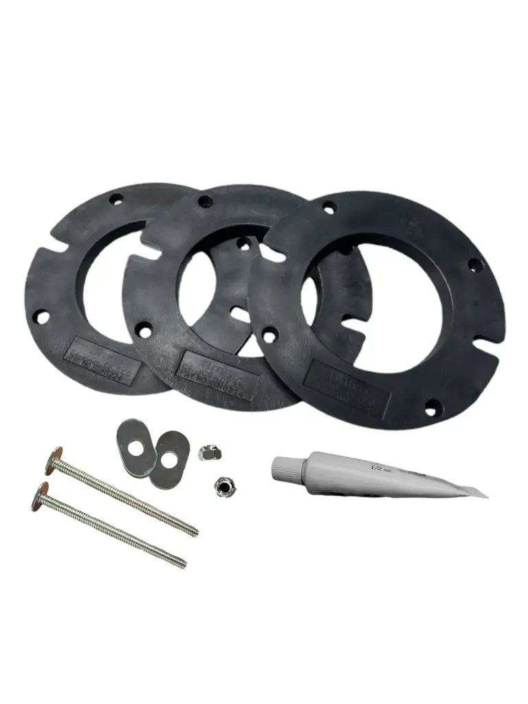 Closet Flange Extension Kit CF300A (Black) w/caulk