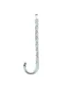1 1/2" x 8" J-Hook Plastic Pipe Hanger (White)