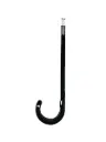 1 1/2" x 8" J-Hook Plastic Pipe Hanger (Black)